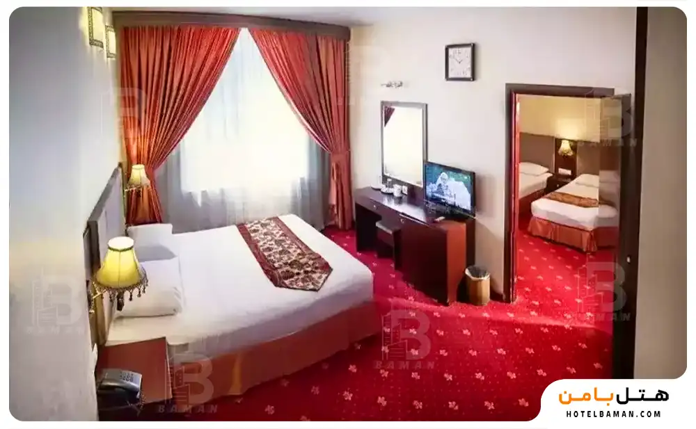 اتاق پنج تخته (همراه با صبحانه)